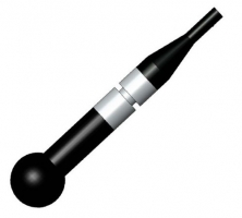 迈煌科技RHSM-10小尺寸球形水听器相比于RHS-10款是比较小巧的，外形尺寸只有ø13*52.5mm；频率范围宽，可以用于 200 kHz 以下的声空化等高频测量；采用定制透声橡胶硫化，可以长期在水中工作，使用后请取出查干放置阴凉处。